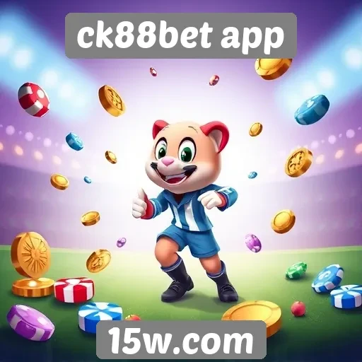 Variedade de jogos disponíveis no ck88bet app